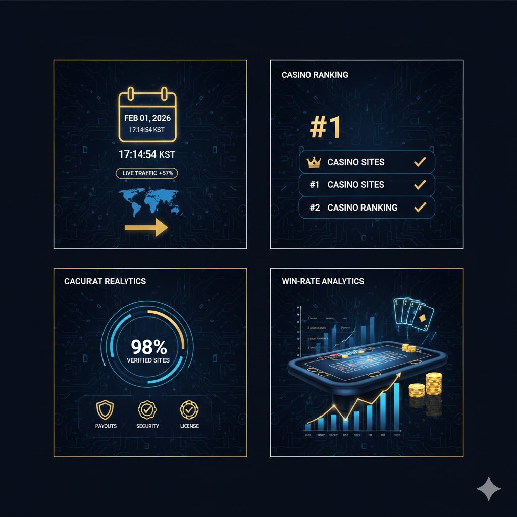 2026 바카라사이트 추천 실시간 온라인 바카라 트래픽 및 유저 이용 패턴 분석 데이터