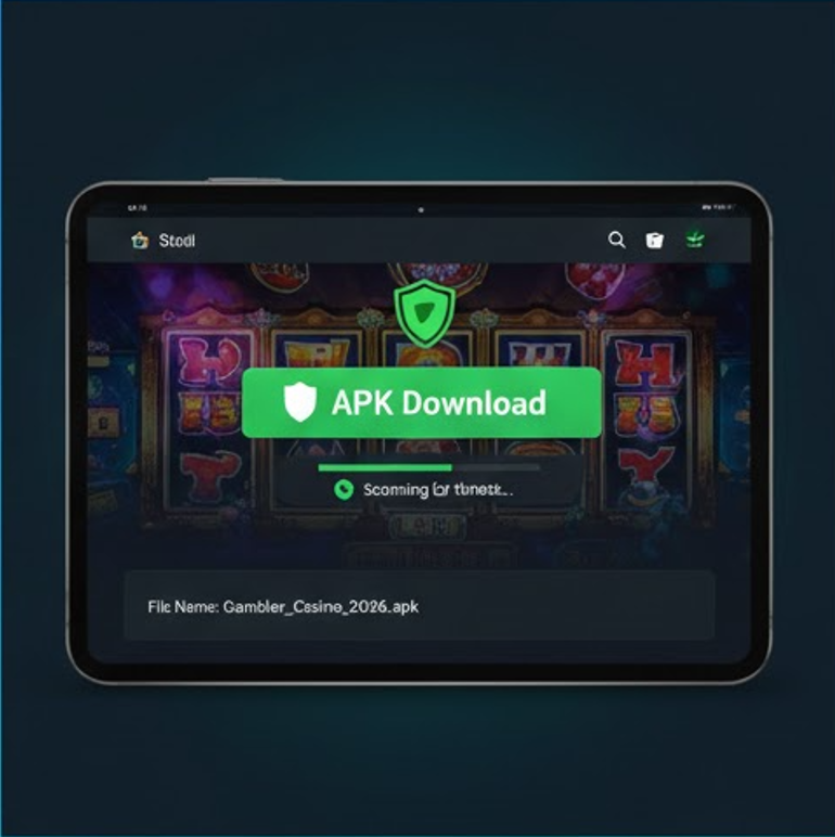 2026 모바일 카지노 앱 스마트폰에서 구동되는 고화질 슬롯 머신 카지노 앱 화면