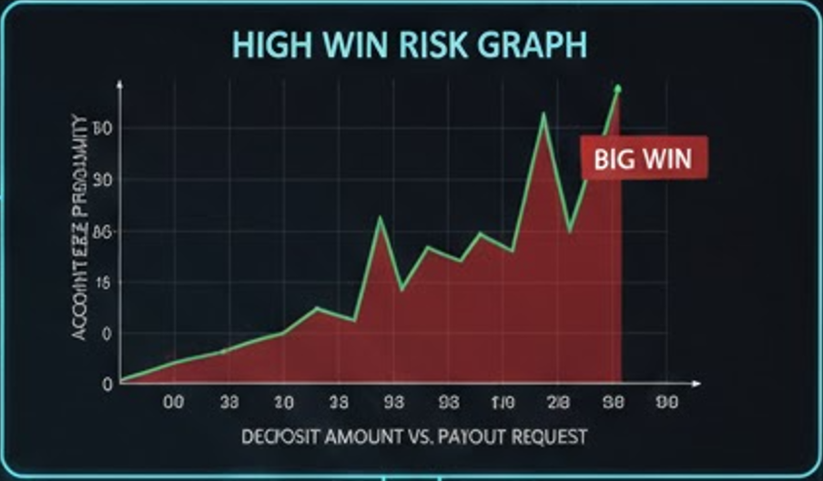 카지노 이용자 피해 유형 TOP 7 (실제 사례 기준) 온라인 카지노 수익률 대비 계정 정지 위험도 그래프