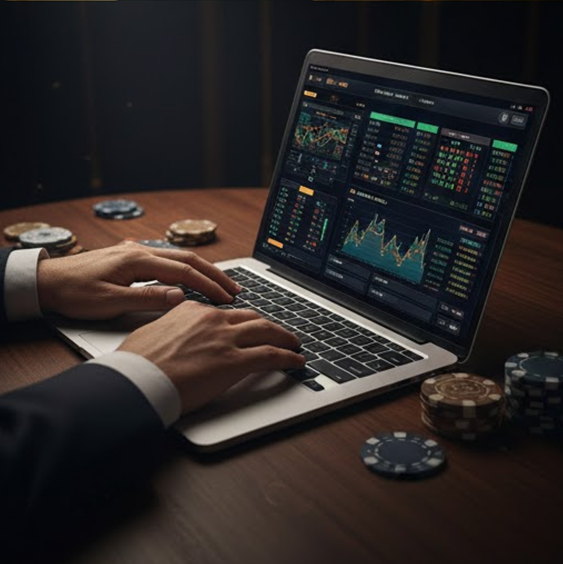 2026 온라인 카지노 게임 가이드: 블랙잭과 룰렛의 수학적 승리 공식 유러피언 룰렛 휠의 역동적인 회전과 확률 분포 시각화