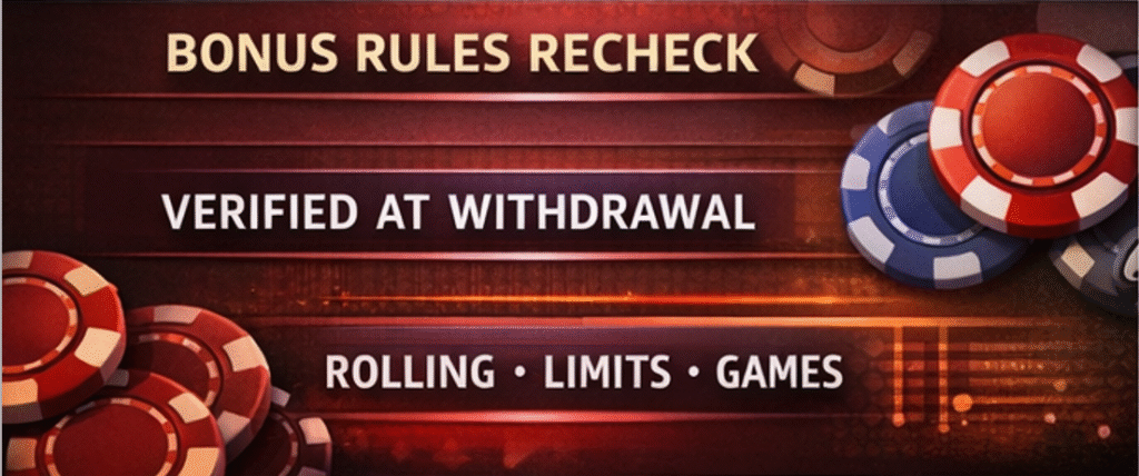 카지노 출금이 막히는 진짜 이유: 시스템·약관·KYC 구조 분석 보너스 조건 재계산이 출금 거절로 이어지는 분기 구조