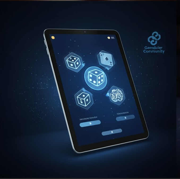 2026 카지노 용어 사전 디지털 홀로그램 카드로 표시된 카지노 전문 용어와 베팅 지표