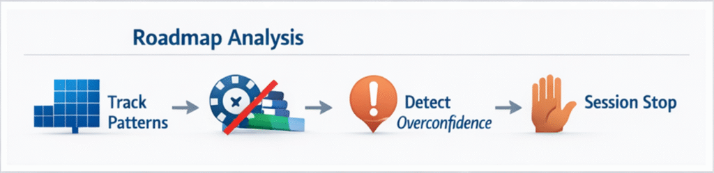 온라인 바카라 보안·검증 체크포인트(지연/조작 의심/규정 투명성/고객 응대) 요약 인포그래픽
