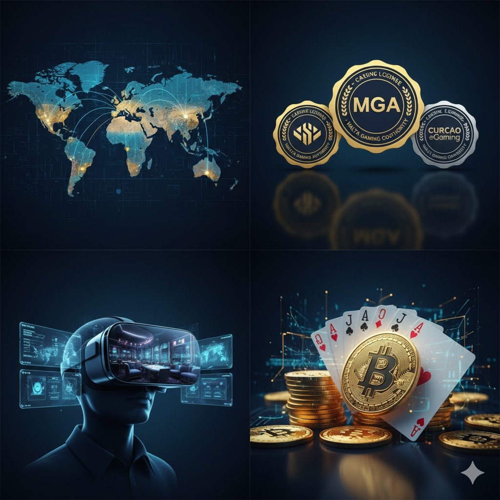 2026년 글로벌 온라인카지노 시장 트렌드 분석 및 라이선스 가이드